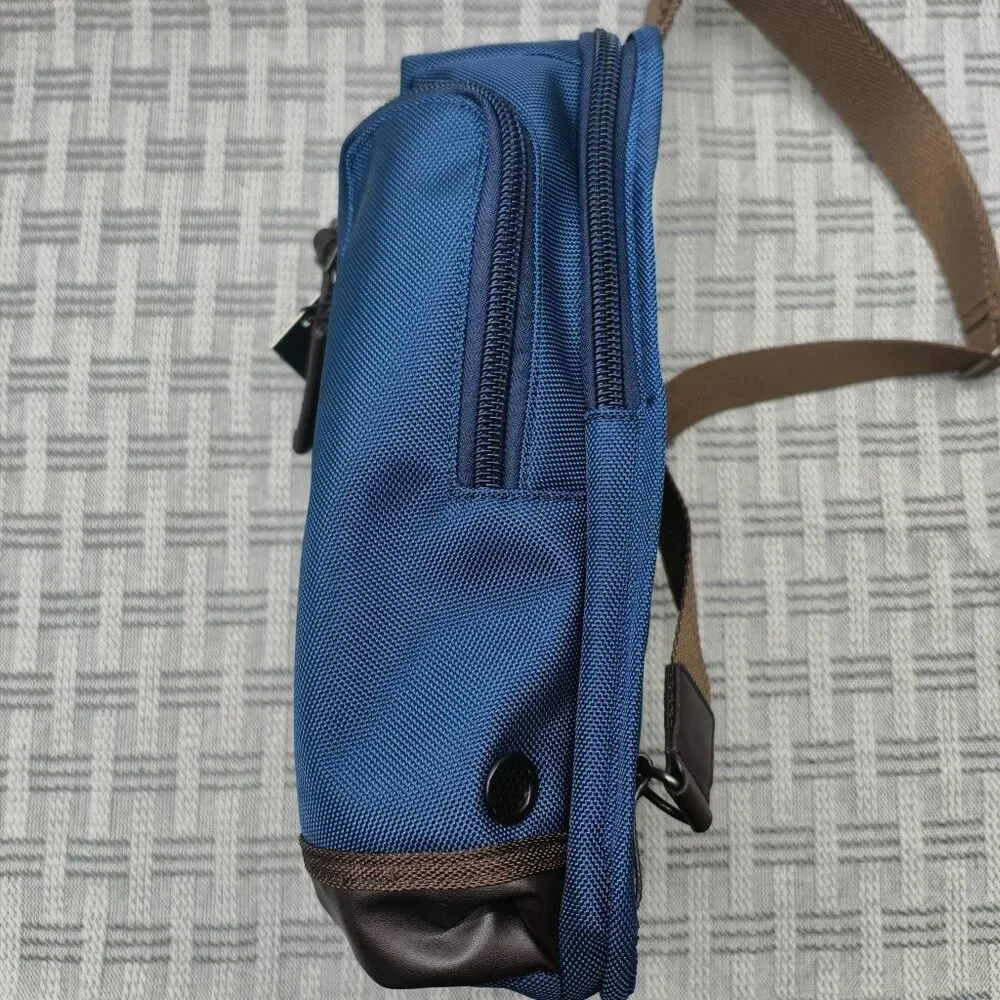 NWT Tumi Alpha Bravo Monterey Blue Anti-Theft Sling | Tactical Crossbody Bag
